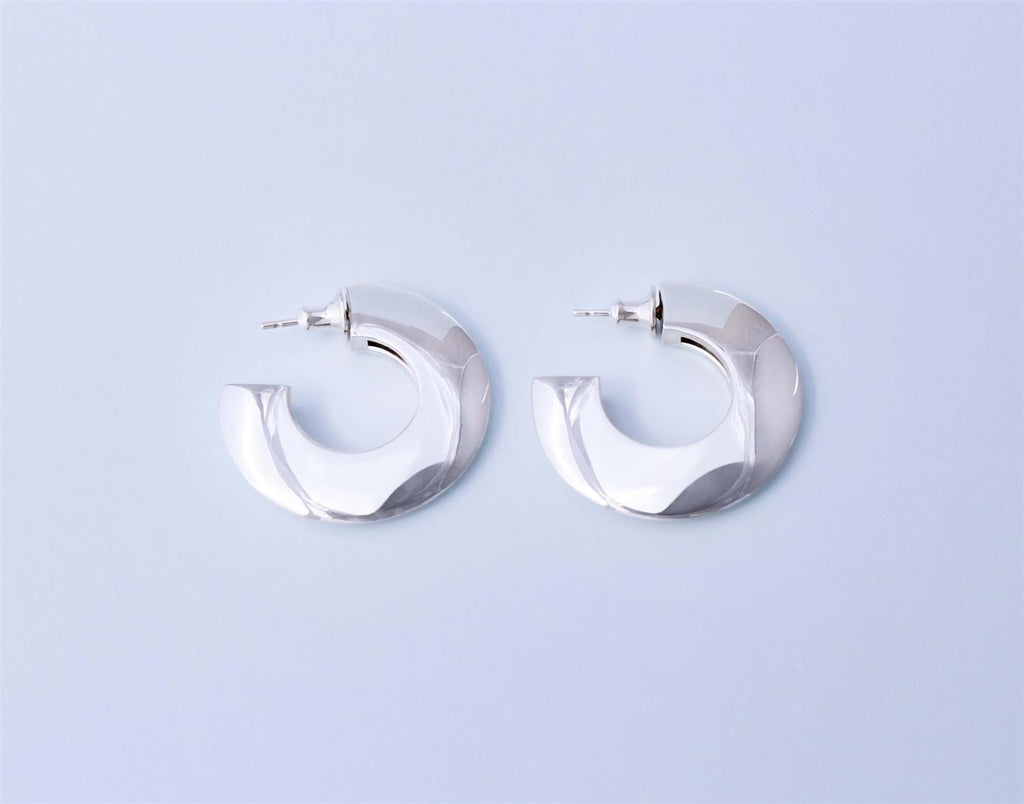 Point hoops - Silver - F5 Concept Store
