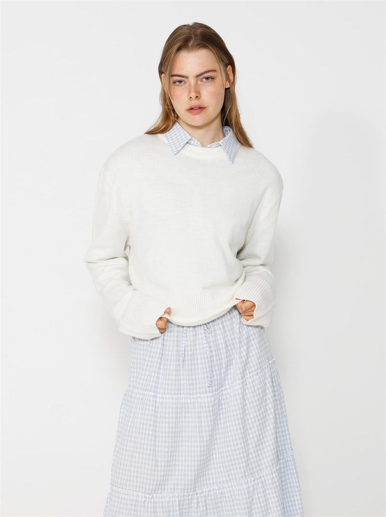Liena Merino Sweater - Cream - F5 Concept Store