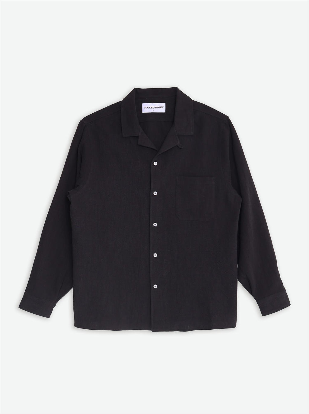 Lew Longsleeve Overshirt - Black - F5 Concept Store