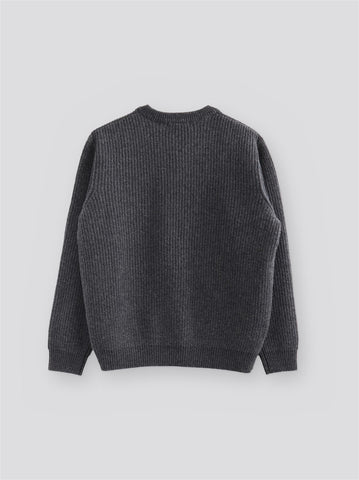 Zimo Wool Sweater - Dark Grey